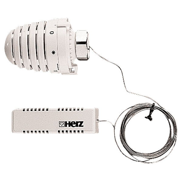 HERZ design thermostat with remote sensor – M28 x 1.5 