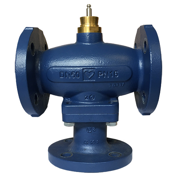 HERZ three-port control valve