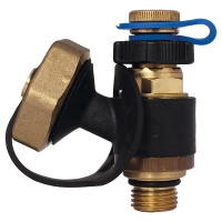 HERZ test point with drain valve