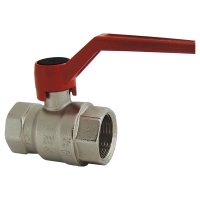 Ball valves for heating and cooling