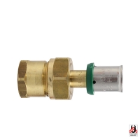 HERZ-PIPEFIX – Press fitting screw connection with FT flat-sealing