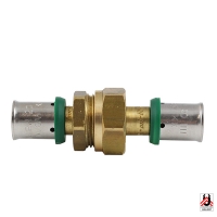 HERZ-PIPEFIX – Press fitting screw connection coupling, flat-sealing