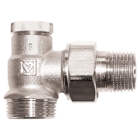 HERZ-RL-1 return valve - angle model 1/2