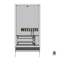 Flush box for HIU SALZBURG NT with radiator outlet