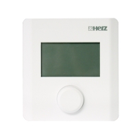 Electronic room thermostat with display incl. cooling