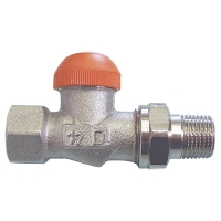 TS-98-V thermostatic valves with continuous pre-setting and readout with dimensions according to DIN series "D"