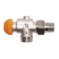 HERZ-TS-98-V thermostatic valve - reverse angle model