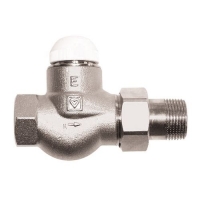 TS-E thermostatic valves with maximum flow rate for one-pipe and gravity systems