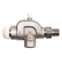 HERZ-TS-E-Thermostatventil Eckform Spezial, mit Luftventil 1/2