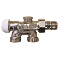HERZ-VTA-40 four-port valve for one-pipe systems