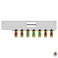 Pre-installation bracket for HIU Compact RAD and HIU Compact floor heating