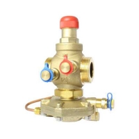 HERZ pressure-independent control valve with 3 test points