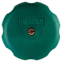 Hand wheel green with fastening screw