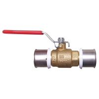 Ball valve with lever handle and press connection, <br> PN 16
