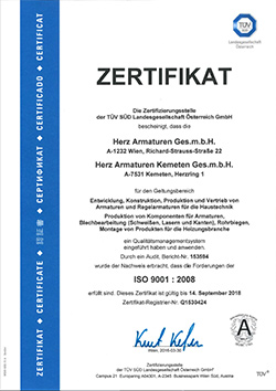 TÜV ISO 9001