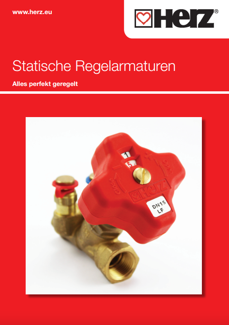 Statische Regelarmaturen