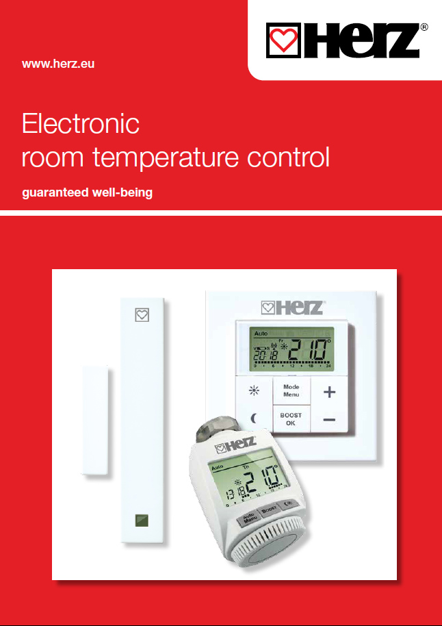 Electronic room temperature control