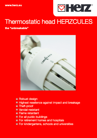 Thermostatic head HERZCULES