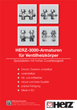 HERZ-3000 <br>Armaturen