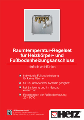 Raumtemperatur-Regelset