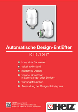 Automatische <br> Design-Entlüfter