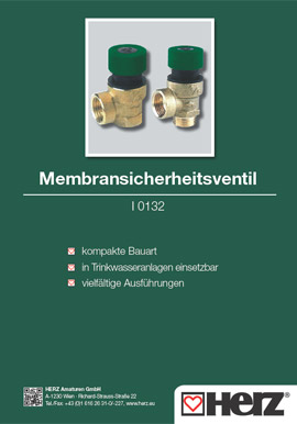 Membran-<br>sicherheitsventil